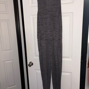 Elegant Gray Jumpsuit